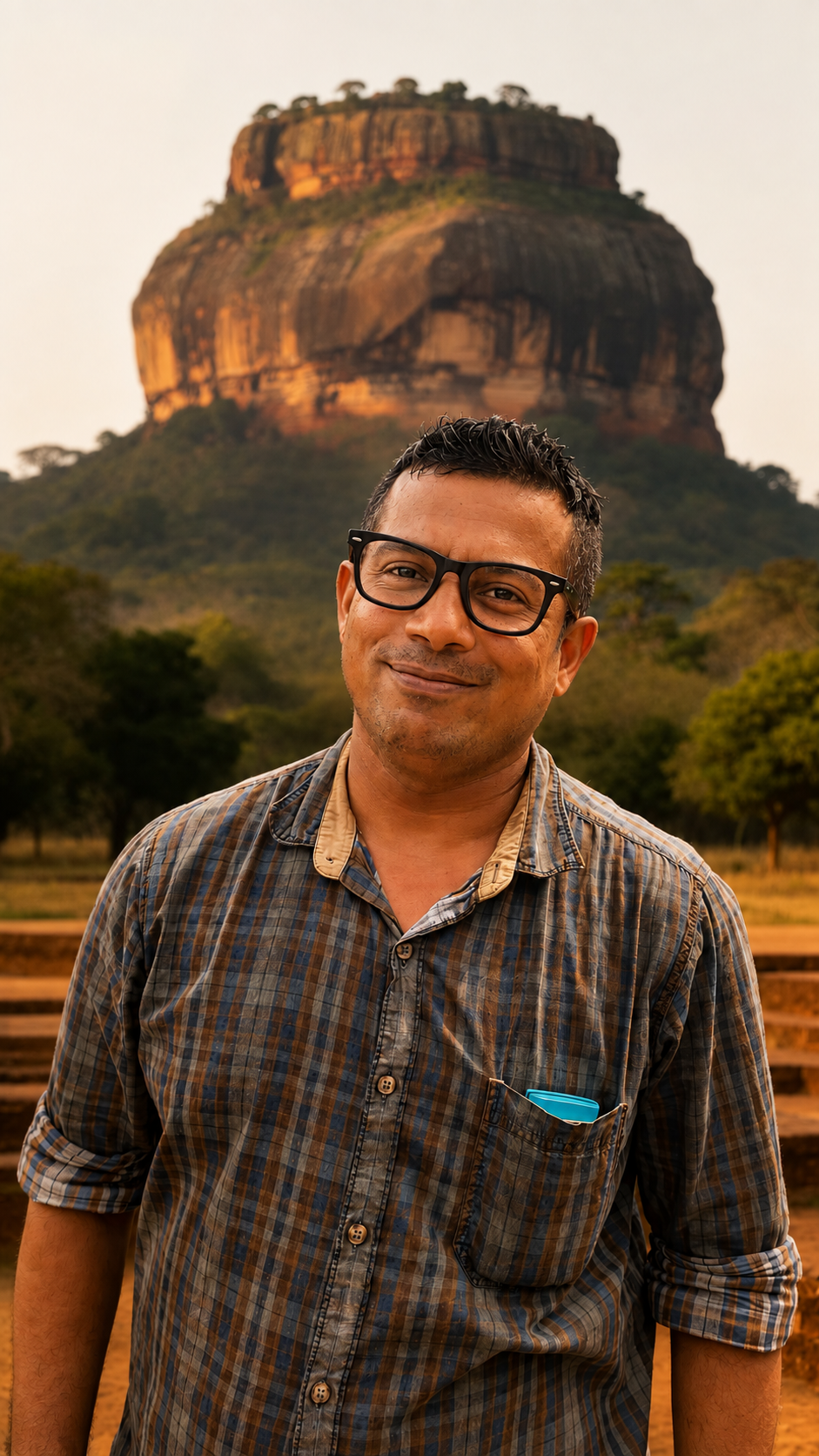 Lead guide at Sigiriya